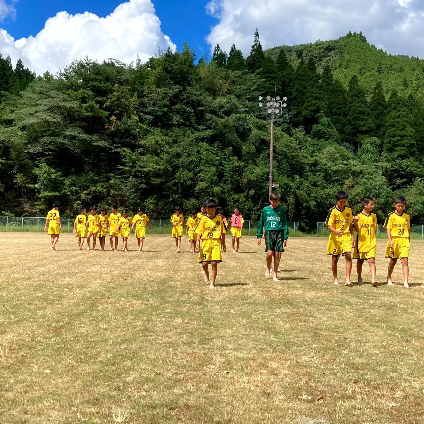 Ｕ－１４　大分中津江村遠征を行いました